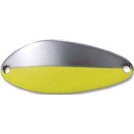 Acme Little Cleo Fishing Lure, Silver/Green, 2/5-Ounce