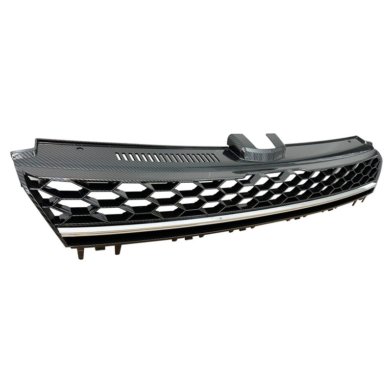 BST BSSP Front Grille Honeycomb Carbon Fiber Print For 2015-2016