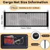 Frienda 2 Pieces Stretchable Small Cargo Net Pocket Storage Mesh
