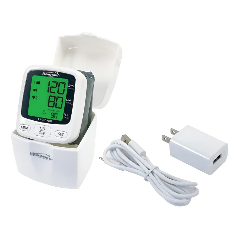 Monitor Presin Arterial Homecare Kf-75dplus Batera Recarg. Blanco