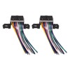2PCS Diagnostic OBD2 16 PIN Female Connector Harness Car 16