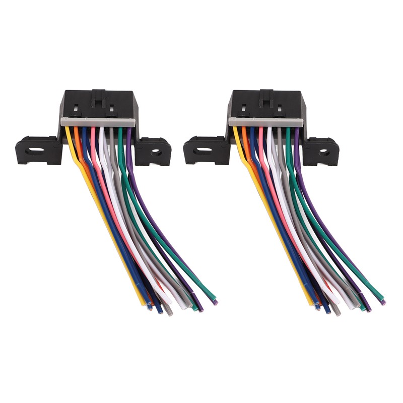 2PCS Diagnostic OBD2 16 PIN Female Connector Harness Car 16