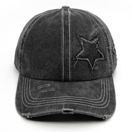 Ruyosn Women's Braid Baseball Cap High Ponytail Cap Women's Ponytail Cap Summer Women's Cap Summer Cap Sun Protection Glitter Cap Women