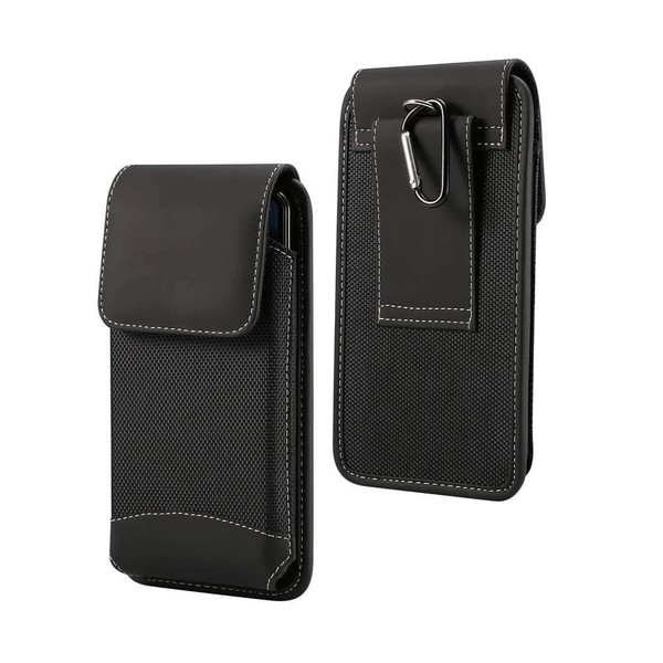 DFV mobile - Belt Case Cover Vertical Design Leather and