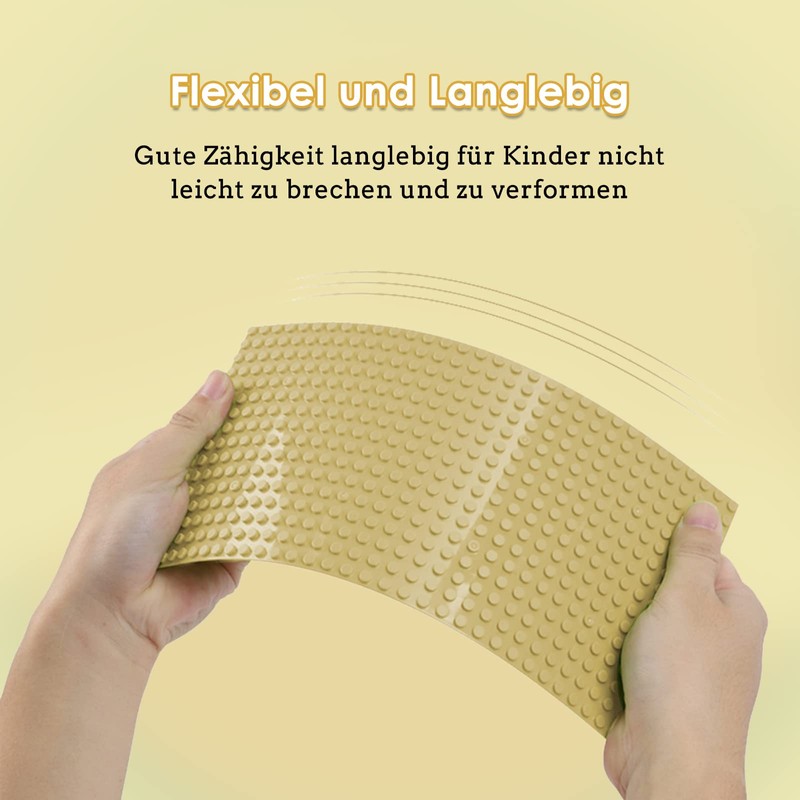 shineFinder 8 Plate Set Building Plates Compatible with Most Brands,