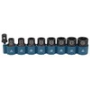 Makita E-16645 Impact Black Impact Socket Set 1/2 Inch 9-Piece