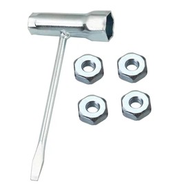 13 x 19 mm Chainsaw Wrench Scrench with 4 Bar Nuts for S-T-ihl S170 MS180 MS230 017 018 019 020 021 023 024 025 026 028 034 Chainsaw Replacement Parts Repair Tools
