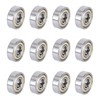 Ruimou 12Pcs 608zz Deep Groove Ball Bearings(8mm x 22mm x