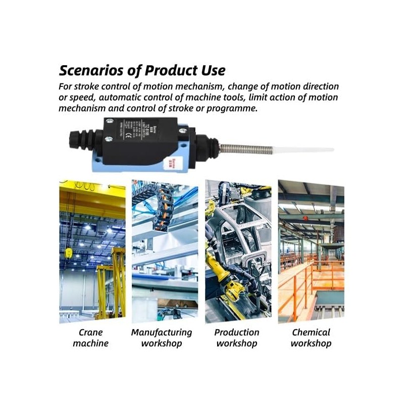 Micro Switch, Waterproof Micro Switch, Double Loop Type Limit Switch,