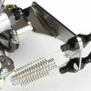 Lokar Stainless Throttle Cable Bracket w/ Dual Return Springs for