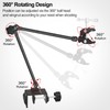 Toolour Helping Hands Soldering Clamp, 19.7” Magic Arm, Flexible Articulating