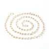 COGCHARGER 5 Strands White Clay Bead Chains Polymer Clay Bead