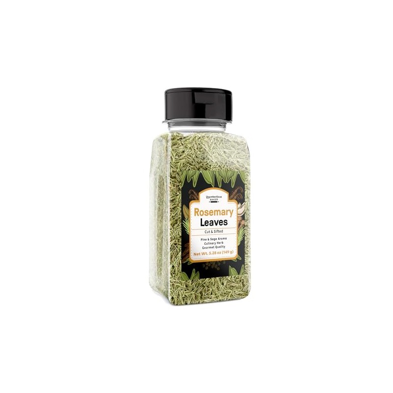 Unpretentious Rosemary Leaves (2 Cups), Cut & Sifted, Cooking Herb,