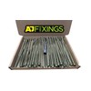 Box 50 - AJFixings Timber Hex Head Exterior Green Decking