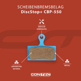 CONTEC Disc Brake Pads CBP-550 Shimano XTR/XT