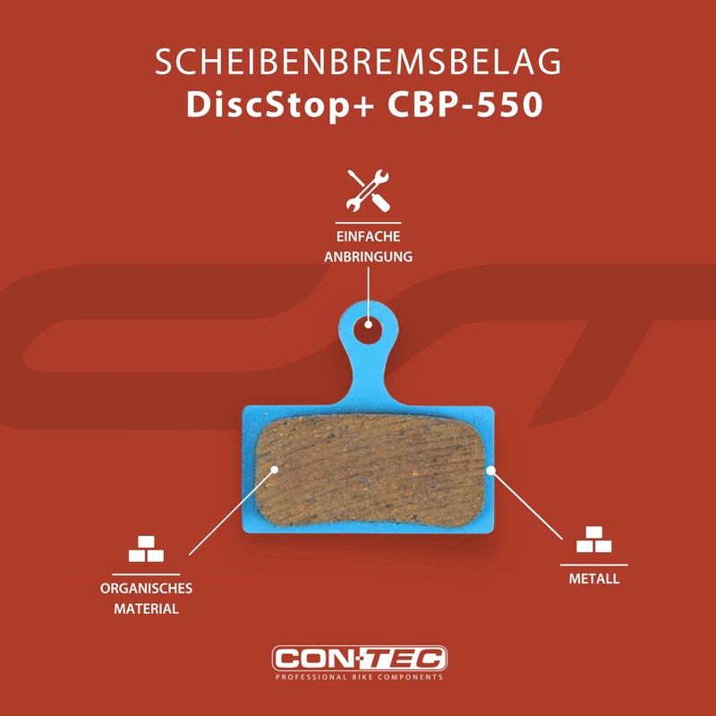 CONTEC Disc Brake Pads CBP-550 Shimano XTR/XT