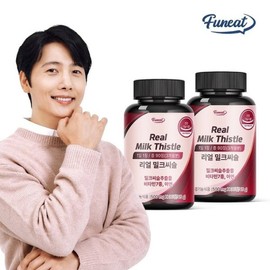Funiture 퍼니트 간건강 리얼 밀크씨슬 2병 (6개월분) Funnit Liver Health Real Milk Thistle 2 Bottles (6-Month Supply)