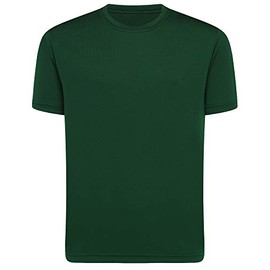 Opna Youth Boys Dri Fit Athletic T Shirts for Boys & Girls Sports Undershirt – Youth & Teen Sizes FORGRN-M Forest Green