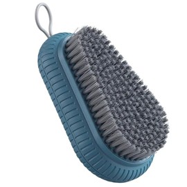 Multifunctional Scrubbing Brush,Laundry Brush,Quality Soft Laundry Clothes Shoes Scrubbing Brush, Easy to Grip Household Cleaning Brushes (1pcs, Blue)
