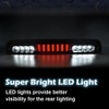 PIT66 LED 3rd Brake Light,Compatible with 99-07 Chevy Silverado/99-07 GMC