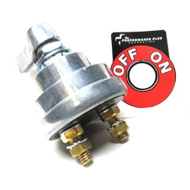 Pico Racing Master Battery Quick Disconnect Cut/Shut Off Safety Switch w/Off On Decal
