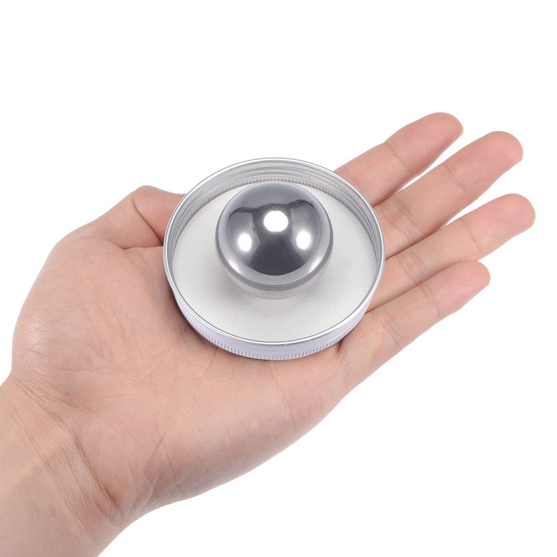 uxcell 1-1/2" 304 Stainless Steel Balls G100 Precision for Keychain,