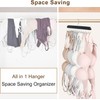 ZAODECR Bra Hanger for Closet, Tank Top Hanger 20 Hooks