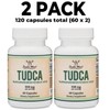 Double Wood, TUDCA, 2 PACK, 250 mg per capsule, 60