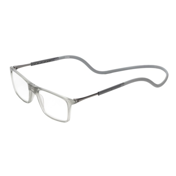 Calabria SP02 Snap Magnetic Reading Glasses +3.25 Crystal Grey Front