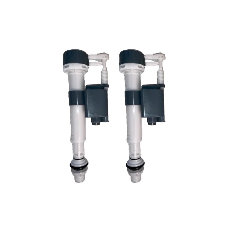Replacement Toilet Fill Valves with Screen Adapter 2-Pack