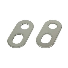 POSH FAITH 090296-ST Motorcycle Goods Universal Turn Signal Stay Plate Straight Type