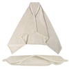 lattefine Multi-functional 2-in-1 Travel Blanket with Neck Pillow Cover, Soft