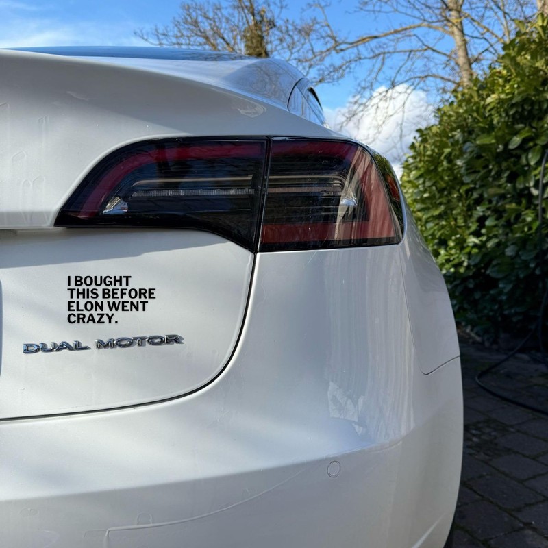 I BOUGHT THIS BEFORE ELON WENT CRAZY - Der Ableger