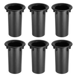 sourcing map 6 Pcs Speaker Cabinet Port Tube, 3.4 x 6 Inch Speaker Port Tube for Bass-Reflex, Bass Woofer, DIY Speaker Projects, Bass Enhancement