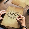 Tiberius Premium Parchment Effect Paper - 60 Sheets - Double