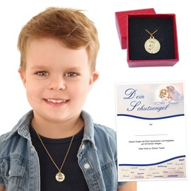 Geschenke mit Namen Necklace, 925 Silver, Gold, 15 mm