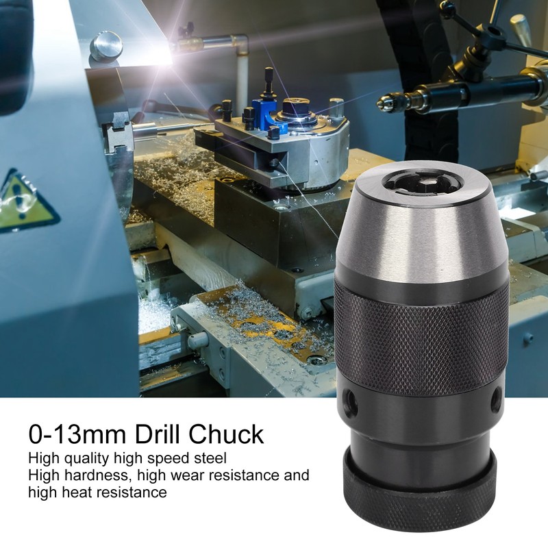 Drill Chuck Keyless SelfLocking with Sleeve Lathes Electric Hand Tools
