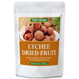 Dried Lychee Fruit - 8.8oz (250g) | Whole, Raw & Unsweetened