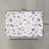 %100 Pure Mulberry Silk Satin Pillowcase, 22 mm Printed, Standard