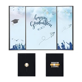 2 Pack Graduation Card Guest Book 2025 Graduation Party Decorations Graduation Signature Book for 2025 College High School Unique Graduation Gifts for Friends