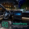 GPS Digital Speedometer, HUD GPS Digital Speed Meter, MPH Speedo,