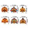 20Pack Thanksgiving Turkey Hanging Decorations, Cute Turkey Ceiling Hanging Streamers
