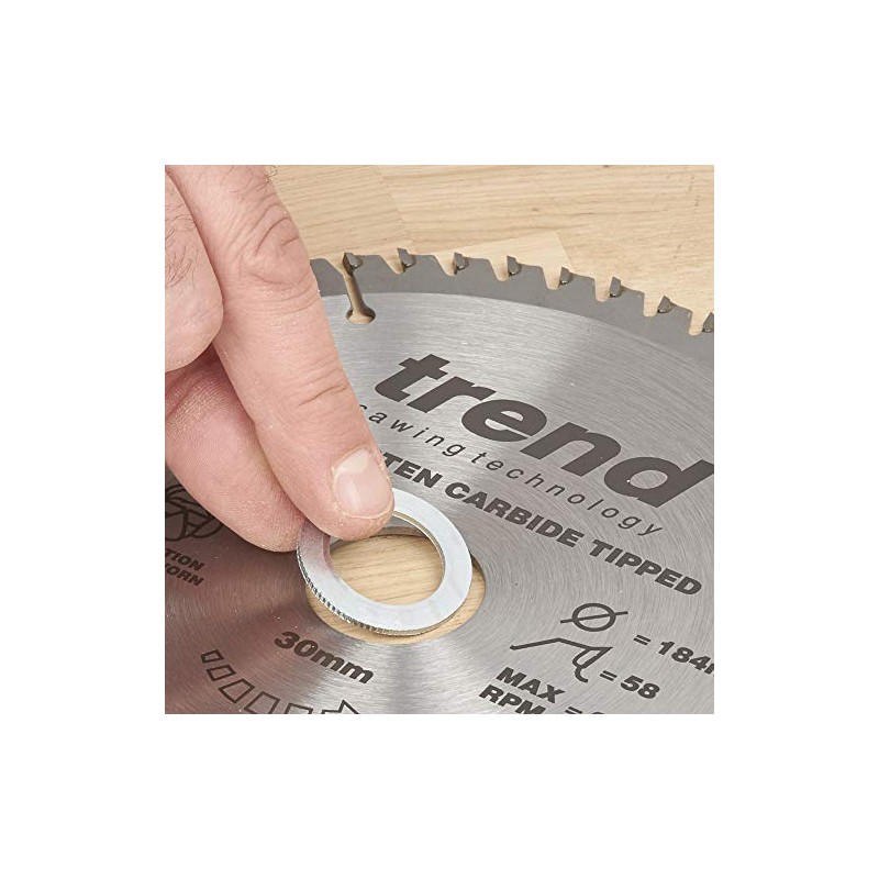 Trend BW45 Professional Saw Blade Bushing Washer (Reduction Rings) 30mm