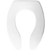 CHURCH 9500SSCT Commercial Open Front Plastic Toilet Seat, Extra Heavy