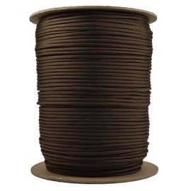 Acid Brown Parachute 550 Cord Type III 7 Strand Paracord - 1000 Foot Spool
