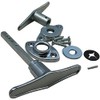 Garage Door Plain T Handle-Square Shaft