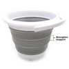 SAMMART 5L Collapsible Fishing Bucke - Foldable Round Tub -