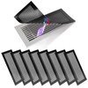 8P Magnetic Floor Vent Covers 4 x 10 Inch Air