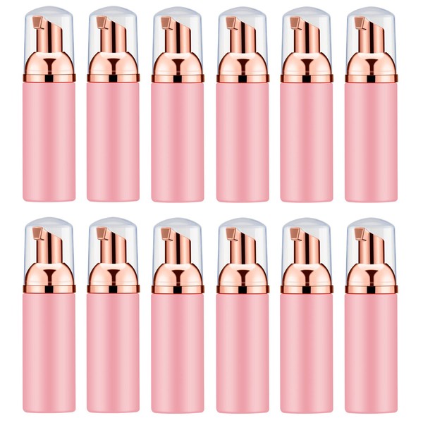 Botella de espuma de 1.7 onzas con bomba de oro