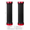 LYCAON Grips for Mountain Bikes Bicycle Handlebar Grips Double Lock